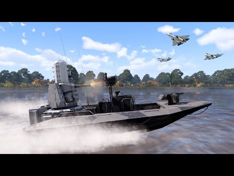 Das ukrainische Boot C-RAM zerstörte 5 TOMCAT-Kampfflugzeuge in der südlichen Region – MilSim ArmA 3