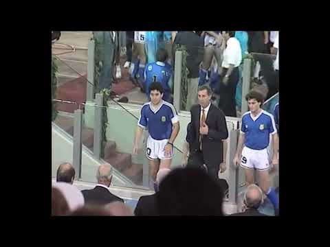 The Last of Diego Maradona in the 1990 FIFA World Cup Final