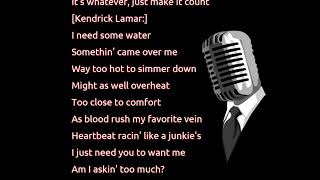 Kendrick Lamar - LUST. (lyrics)
