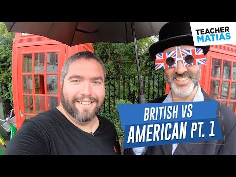 British Vs American English Pt. 01