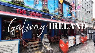 📍🇮🇪 4K Galway City Center Walk Tour | Galway, Ireland | 2025