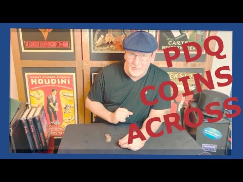PDQ Coins Across, A Paul Harris Magic Trick