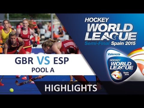 Great Britain v Spain Match Highlights | Hockey World League 2015 Semi-Final