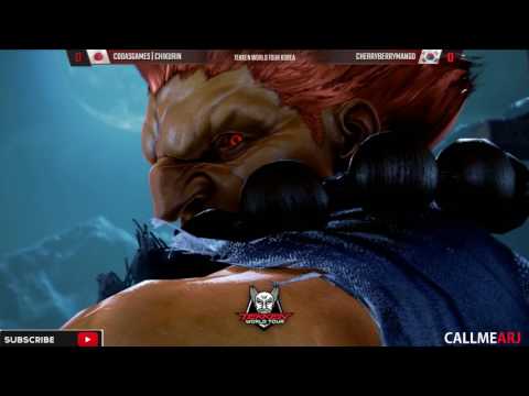 Tekken 7 World Tour | The Last Akuma | CHIKURIN (Akuma) vs CHERRYBERRYMANGO (Jin)