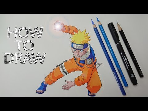 How To Draw | NARUTO UZUMAKI | TUTORIAL | Fighting Pose