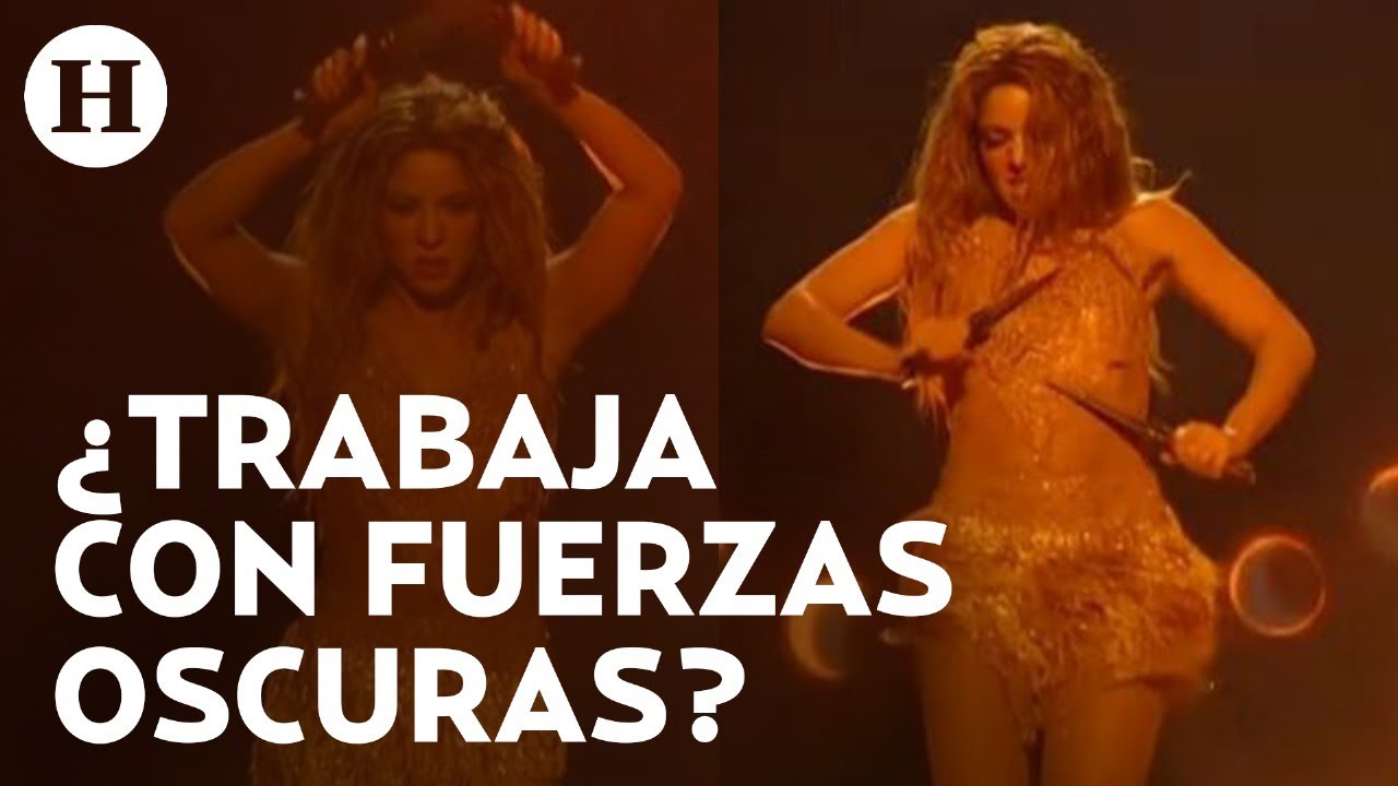 ¿Es bruja? Shakira es acusada de realizar ritual de dominación durante los MTV Music Awards 2023