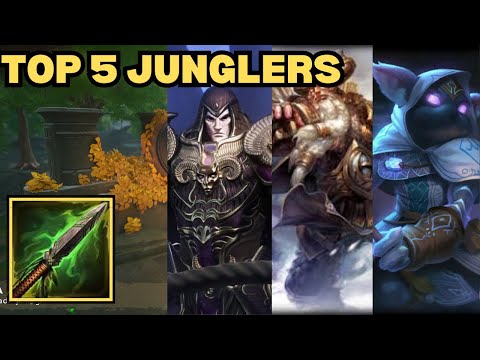 Top 5 Junglers By A Deity Smite 2 Player!