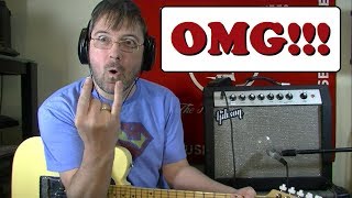 Video thumbnail for The Baddest Gibson GA15RVT Explorer on Planet Earth? by The Guitologist