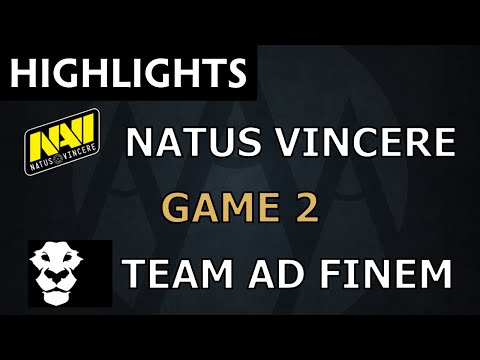Natus Vincere vs Team AD FINEM [Game 2] The Summit 5 - Dota Highlights