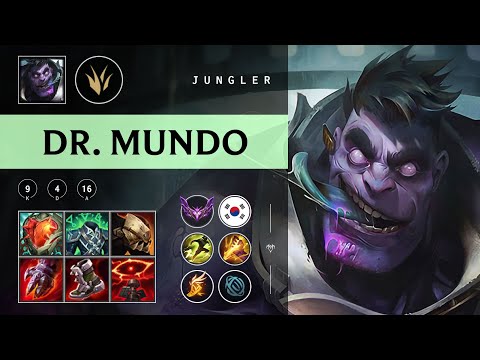 Dr. Mundo Jungle vs Karthus - KR Master Patch 25.22