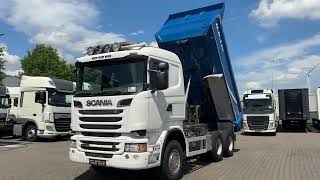 덤프 트럭 Scania R730 V8 6x4 Tipper / Retarder / Euro 6 / Full Steel / Big Axle | 이미지 4 - Autoline