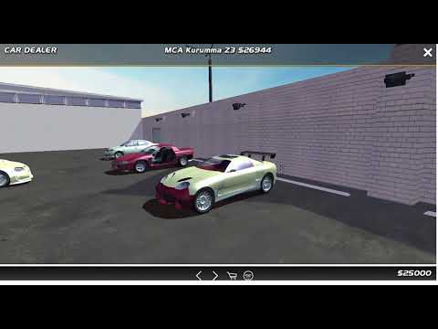 Street Legal Racing Redline 2.3.1 full playthrough part 1 (Getting and adjusting our first car)