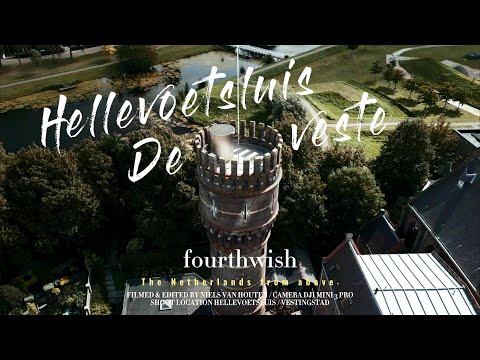 Vestingstad Hellevoetsluis | History from Above | The Netherlands DJI mini 3 pro cinematic 4k