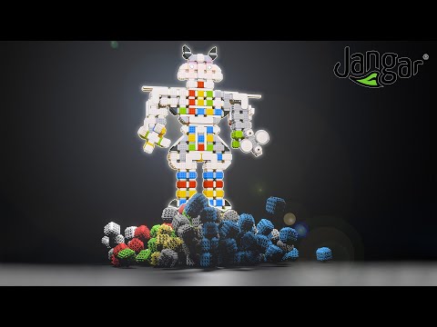Jangar - CUBROID 2 - Klocki. Programowane - Bezprzewodowe - Konstrukcyjne!