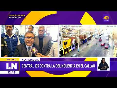 🔴 Central 105 y su lucha contra la delincuencia en el Callao
