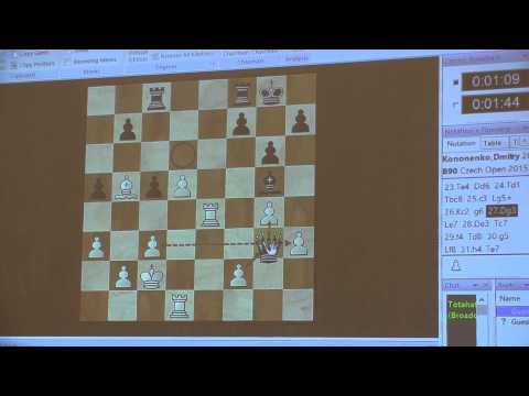 A 1.3. GM Dmitry  KONONENKO-   FM Kirill SHEVCHENKO  1 - 0