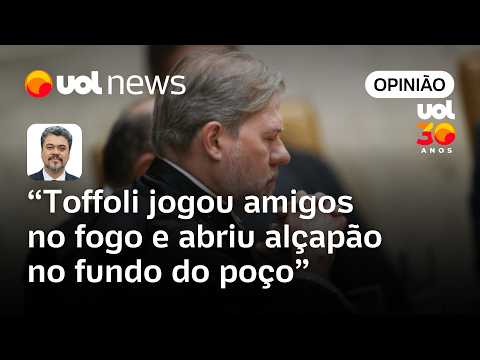 Crise no STF: Toffoli jogou amigos no fogo e abriu alçapão no fundo do poço | Sakamoto