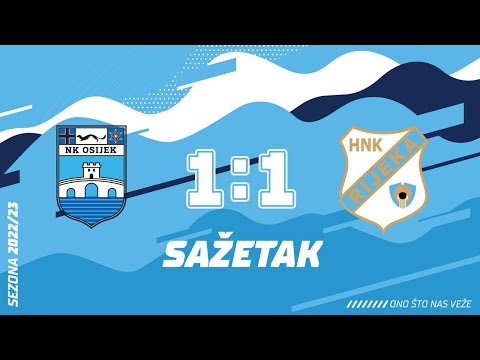 NK Osijek 1-1 HNK Hrvatski Nogometni Klub Rijeka