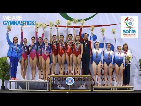 2017 Trampoline Worlds, Sofia (BUL) - Highlights Trampoline Teams - We are Gymnastics !