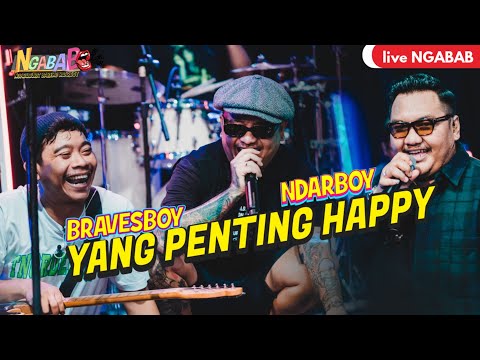 Ndarboy Genk X Bravesboy - Yang Penting Happy (Live Perform Ngabab)