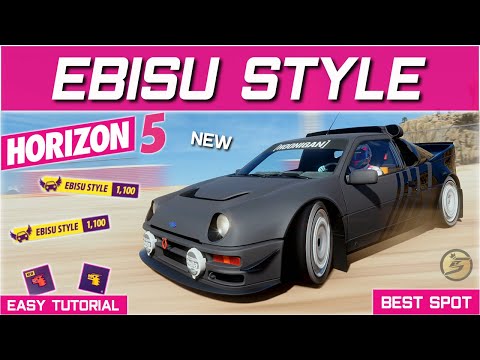 EBISU STYLE Skill Forza Horizon 5 Send It Like Saito FH5 FORZATHON Daily Challenge
