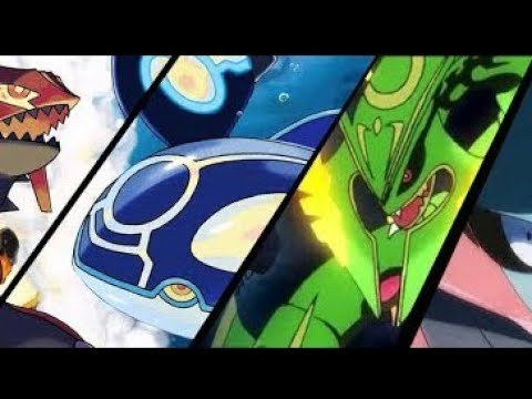 Primal Groudon vs Primal kyogre vs mega Rayquaza vs Deoxys - Pokemon [AMV] #pokemon #viral #video