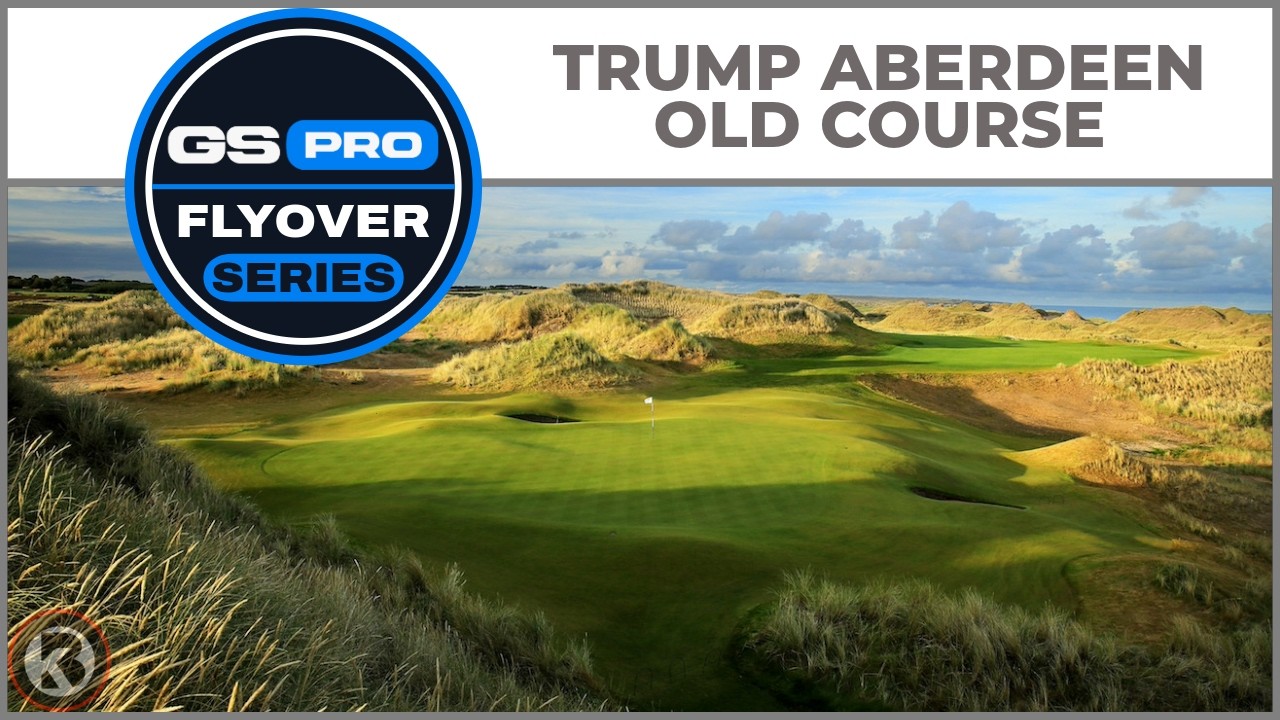Watch Trump Aberdeen Old Course flyover on YouTube