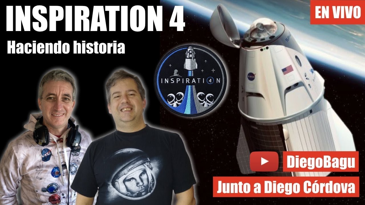 INSPIRATION 4: el LANZAMIENTO | En VIVO, y en ESPAÑOL - (2021 Sep 15)