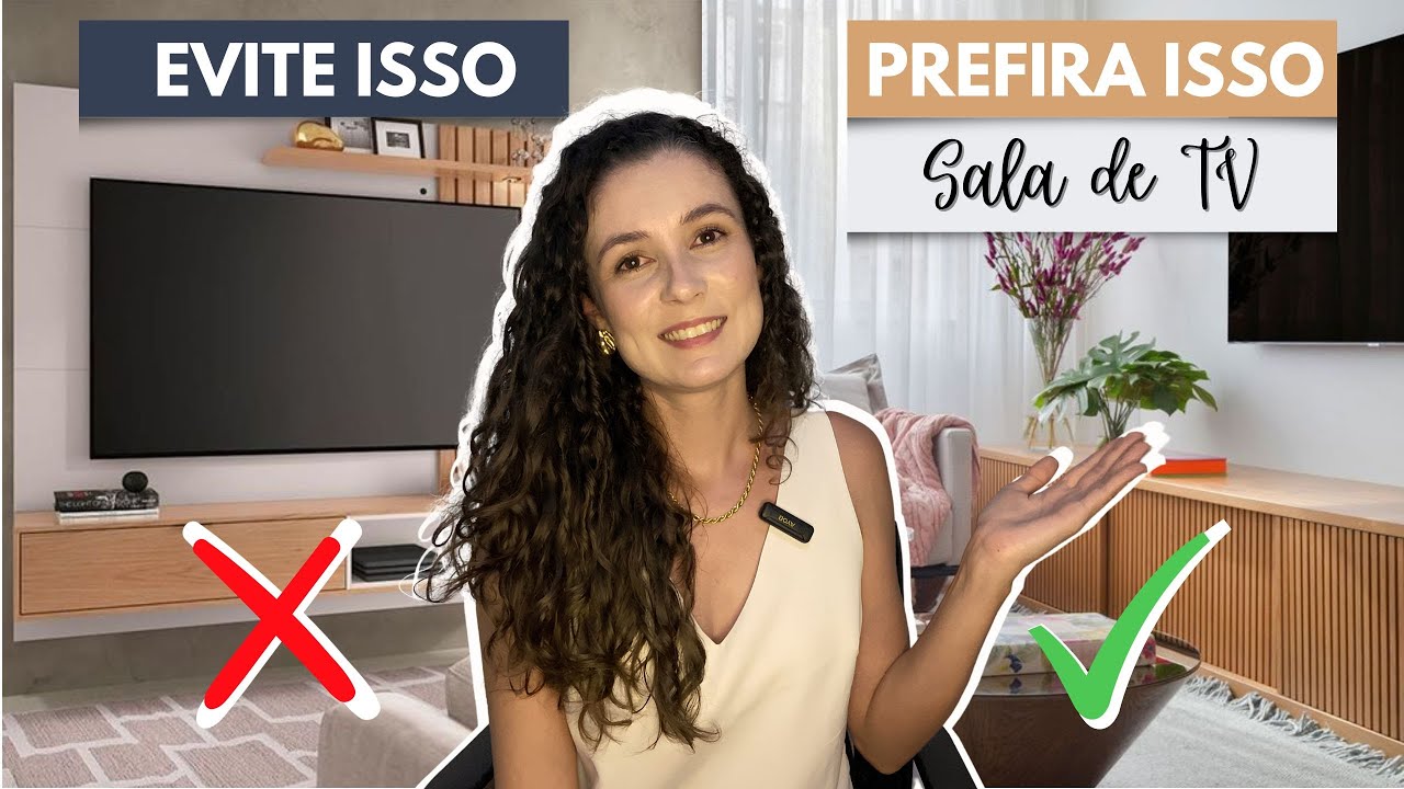 EVITE ISSO NA SUA SALA X PREFIRA ISSO