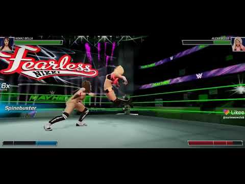 WWE-Alexa bliss vs nikki bella