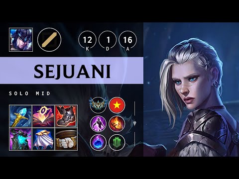 Sejuani Mid vs Qiyana - VN Challenger Patch 25.13