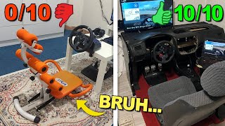 Judging Your Sim Racing Setups! Judging Your Sim Racing Setups!