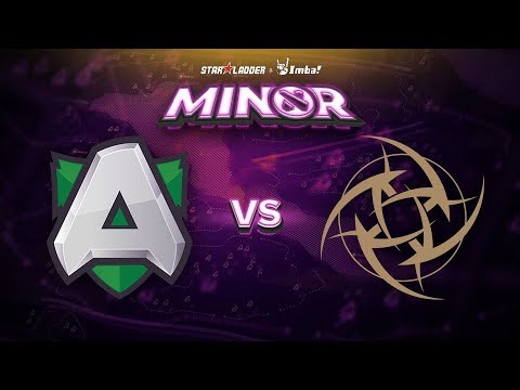 Alliance vs Ninjas in Pyjamas Game 1 - SL ImbaTV Minor EU Qualifier: Winners' Finals