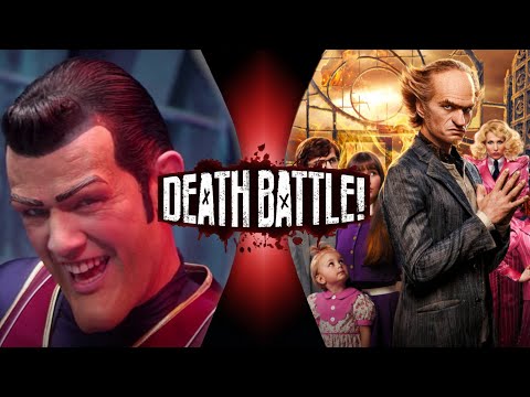 Fan Made Death Battle Trailer: Robbie Rotten VS Count Olaf (LazyTown VS ASoUE)