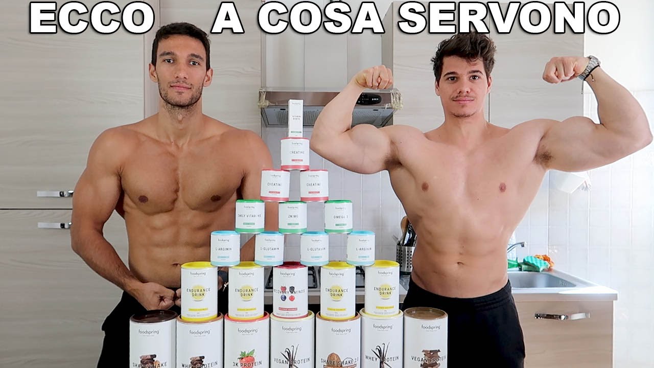 COME UN PALESTRATO UTILIZZA CORRETTAMENTE GLI INTEGRATORI! SIA IN MASSA CHE IN DEFINIZIONE!