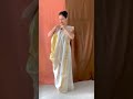 Bengali Saree Drape/ How to wear Bengali Saree / Bengali style saree♥️