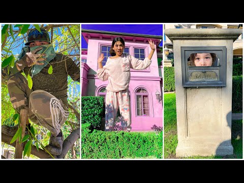 Last To Be FOUND In EXTREME Hide And SEEK In Their COLOR Wins A Mystery Prize! | Familia Diamond