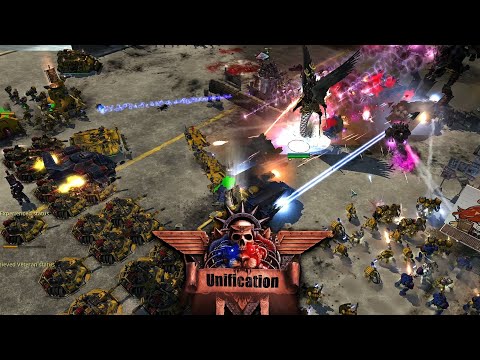 Imperial Fists VS Emperor's Children  | Survival Insane | Unification Mod - Definitive Edition