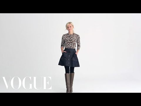 Denim Skirt by Richard Chai Love - Jeanius: Grace Givens - Vogue