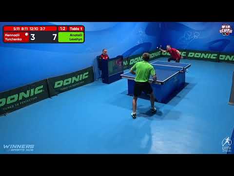 23:00 Hennadii Yurchenko 1-3 Anatolii Levshyn West 5 WIN CUP 03.12.2022 | TABLE TENNIS WINCUP