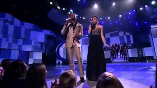 Joshua Ledet and Jessica Sanchez Duet -  I Knew You Were Waiting (For Me) - American Idol Season 11