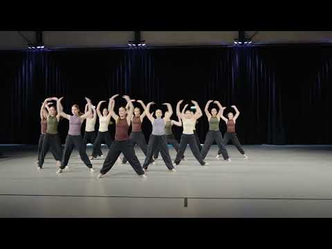 Kvalifikation Freestyle // Sorø Gymnastikefterskole // Rytmelinje // DM i dans for efterskole 2022