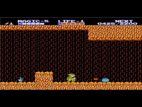 Zelda 2: The Adventure of Link - 1/8/1 Challenge - Part 2: Death Mountain