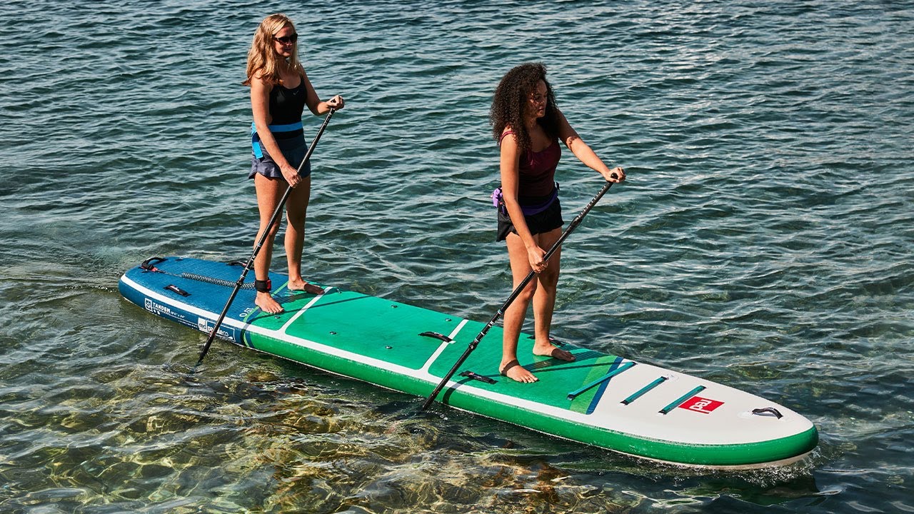 Red Paddle Co 15' VOYAGER TANDEM MSL dvivietė turinė irklentė