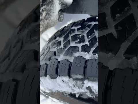 Snow testing my new Toyo Open Country AT3 tires