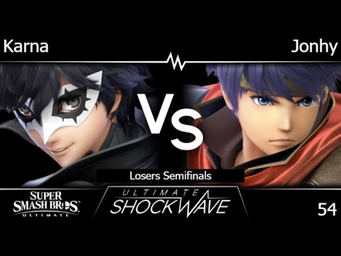USW 54 - Karna (Joker) vs Jonhy (Ike) Losers Semifinals - SSBU