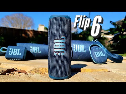 JBL Flip 6 Nešiojama vandeniui atspari kolonėlė - mėlyna video