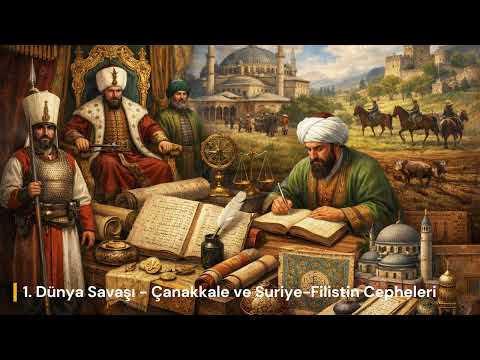 38 KPSS Tarih Podcast | Çanakkale ve Suriye-Filistin Cepheleri