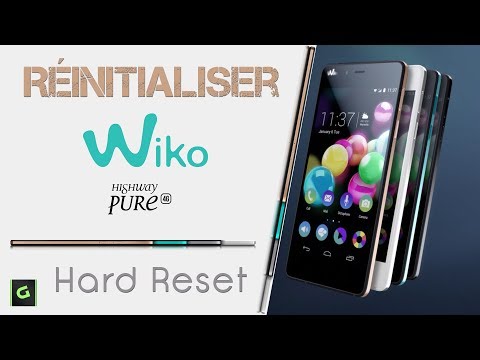 Réinitialiser le Wiko Highway Pure Hard Reset