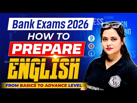 How to Prepare English for Banking Exam? English for Bank Exams | English by Rupam Ma'am